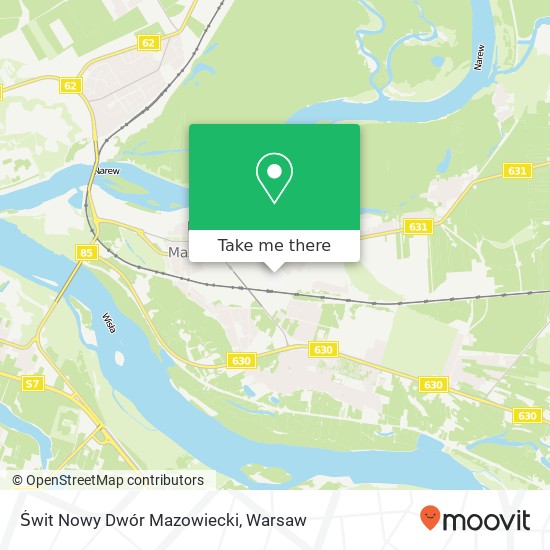 Świt Nowy Dwór Mazowiecki map