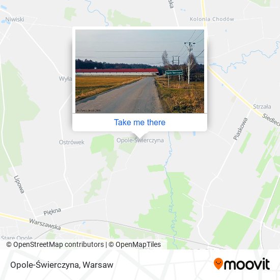 Opole-Świerczyna map