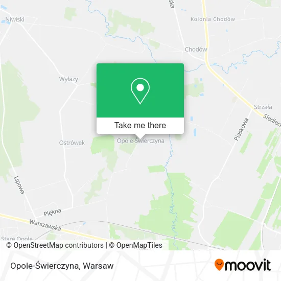 Opole-Świerczyna map