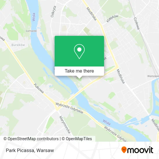 Park Picassa map