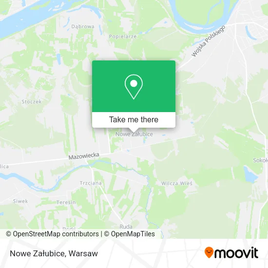 Nowe Załubice map