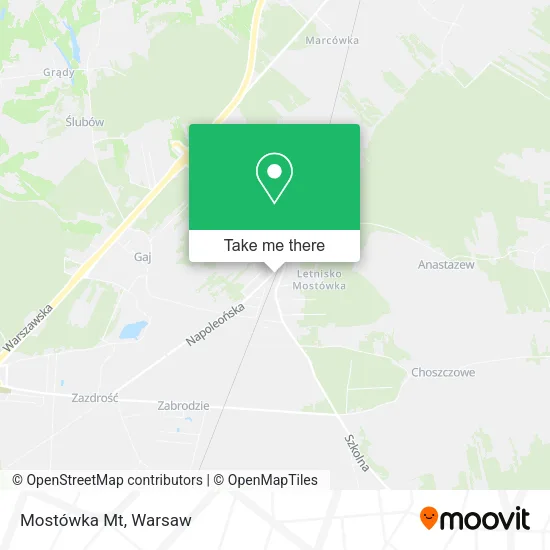 Карта Mostówka Mt
