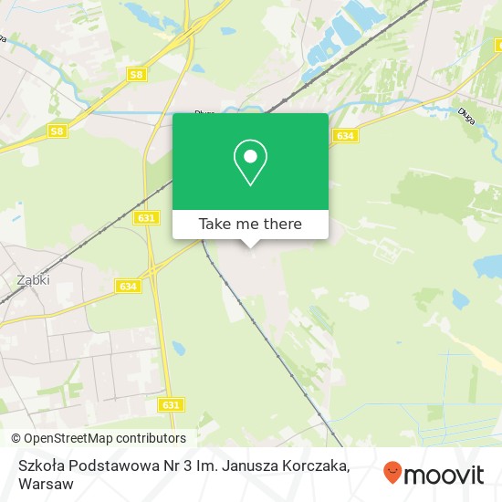 Szkoła Podstawowa Nr 3  Im. Janusza Korczaka map