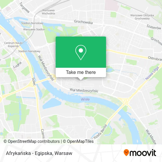 Карта Afrykańska - Egipska