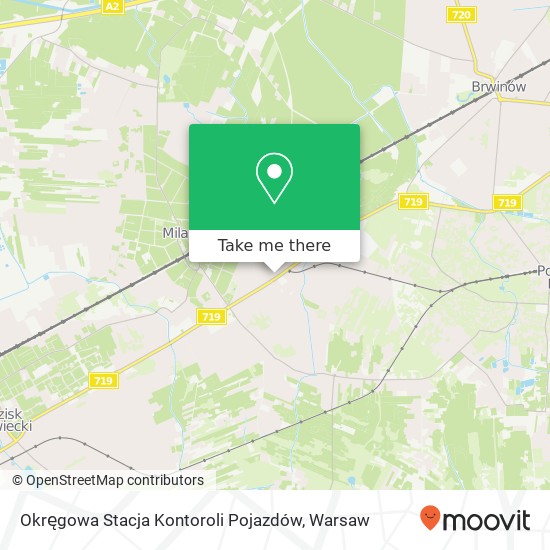 Okręgowa Stacja Kontoroli Pojazdów map