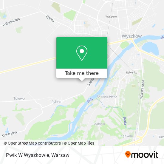 Pwik W Wyszkowie map