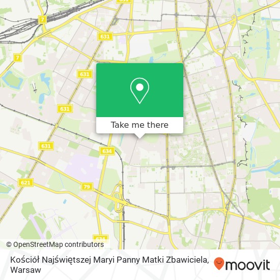 Kościół Najświętszej Maryi Panny Matki Zbawiciela map