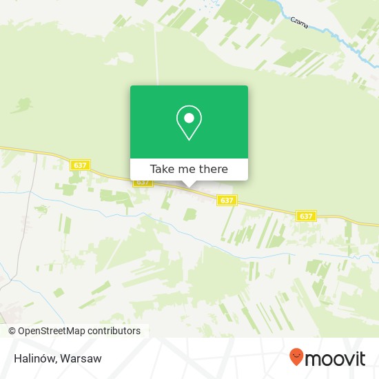 Halinów map