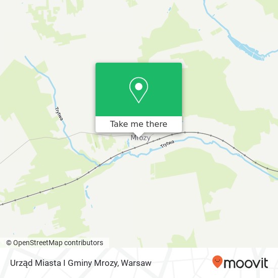 Urząd Miasta I Gminy Mrozy map