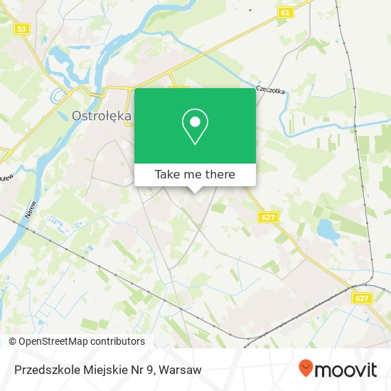 Przedszkole Miejskie Nr 9 map