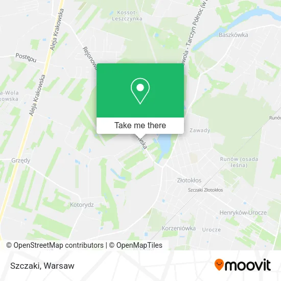 Szczaki map