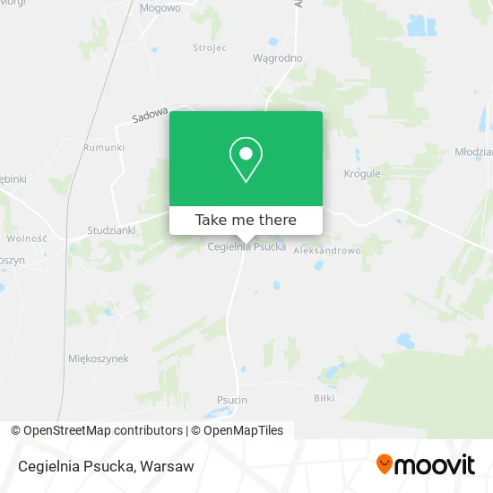Cegielnia Psucka map