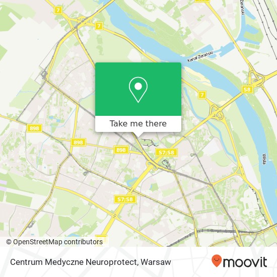 Centrum Medyczne Neuroprotect map