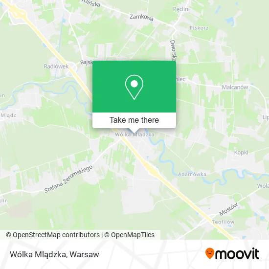 Карта Wólka Mlądzka