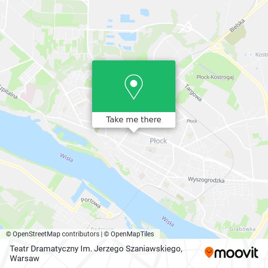 Teatr Dramatyczny Im. Jerzego Szaniawskiego map