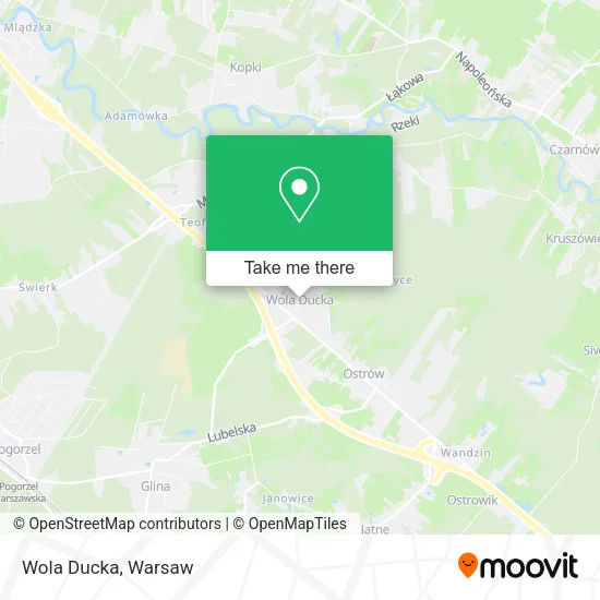 Карта Wola Ducka