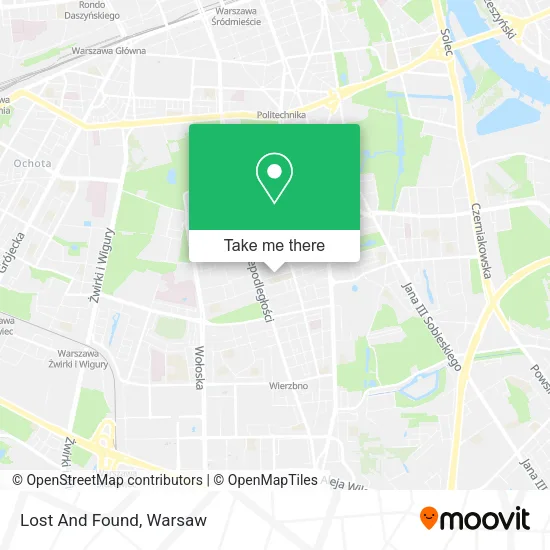 Lost And Found map