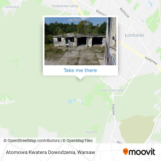 Atomowa Kwatera Dowodzenia map