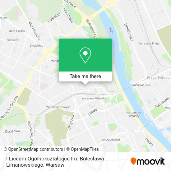 I Liceum Ogólnokształcące Im. Bolesława Limanowskiego map