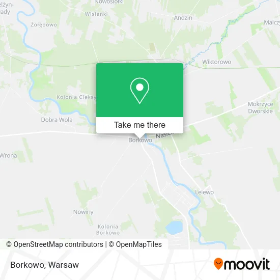 Borkowo map