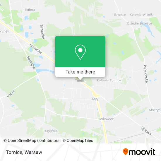 Tomice map