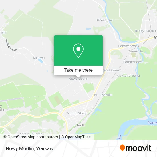Nowy Modlin map