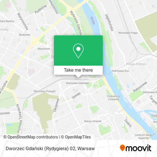 Dworzec Gdański (Rydygiera) 02 map