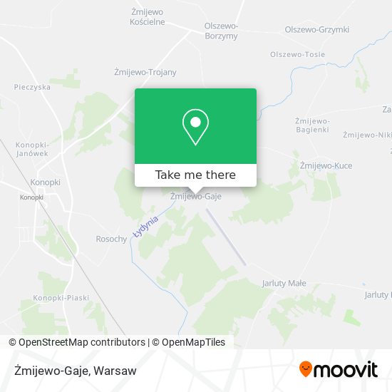 Żmijewo-Gaje map