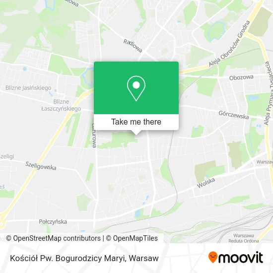 Kościół Pw. Bogurodzicy Maryi map