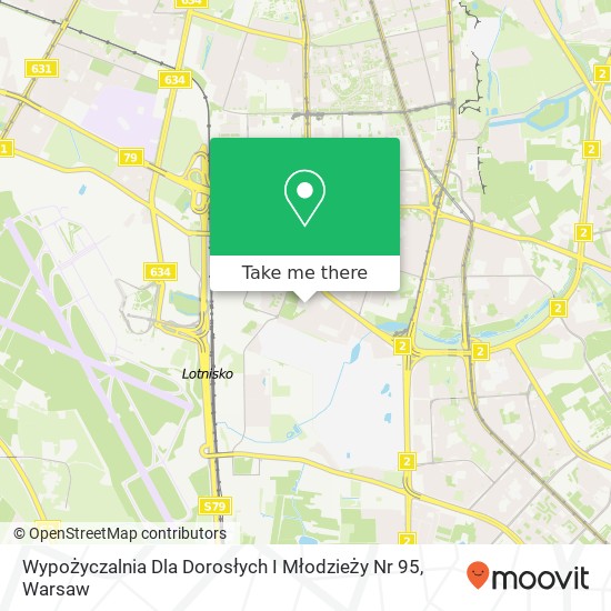 Карта Wypożyczalnia Dla Dorosłych I Młodzieży Nr 95