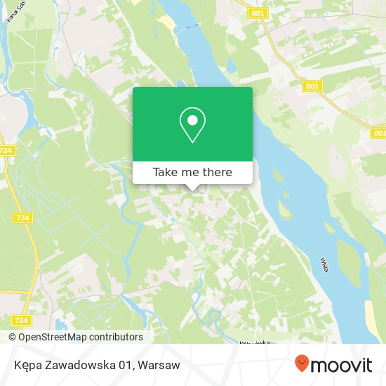 Kępa Zawadowska 01 map