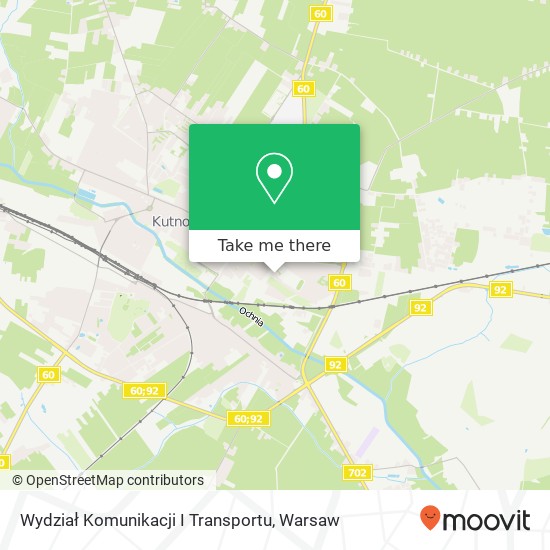 Wydział Komunikacji I Transportu map