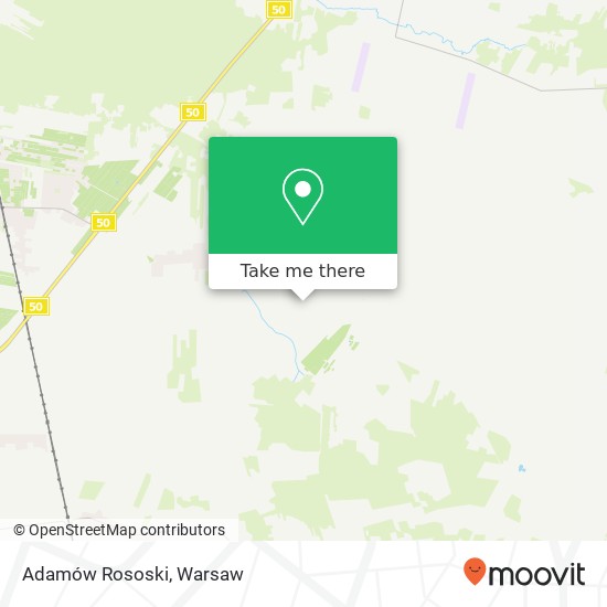 Adamów Rososki map