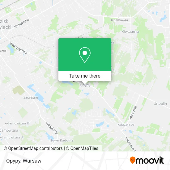 Карта Opypy