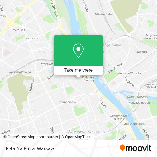 Feta Na Freta map