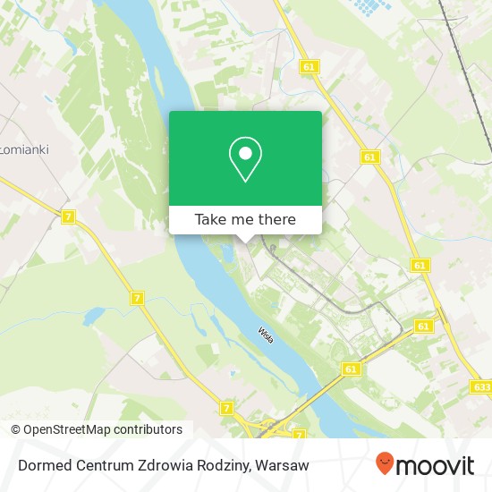 Dormed Centrum Zdrowia Rodziny map