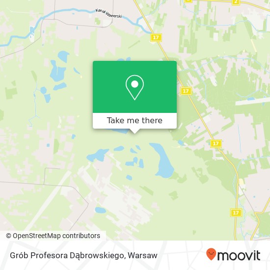 Grób Profesora Dąbrowskiego map