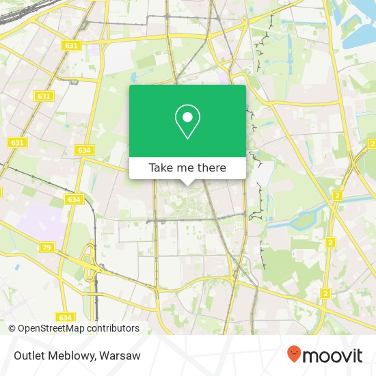 Outlet Meblowy map