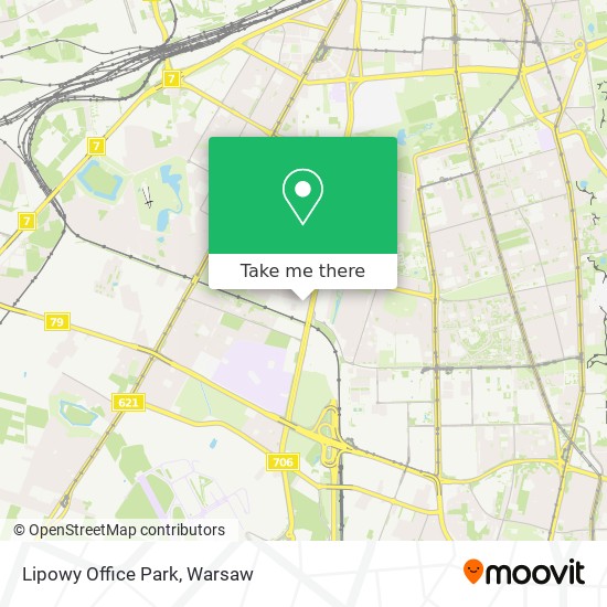 Lipowy Office Park map