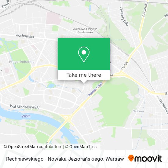 Rechniewskiego - Nowaka-Jeziorańskiego map