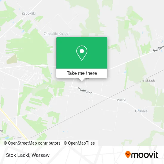 Stok Lacki map