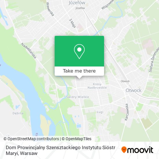 Dom Prowincjalny Szensztackiego Instytutu Sióstr Maryi map