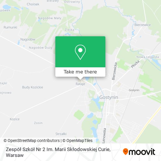 Zespół Szkół Nr 2 Im. Marii Skłodowskiej Curie map