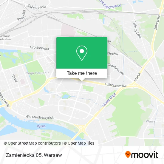 Zamieniecka 05 map