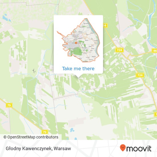 Głodny Kawenczynek map