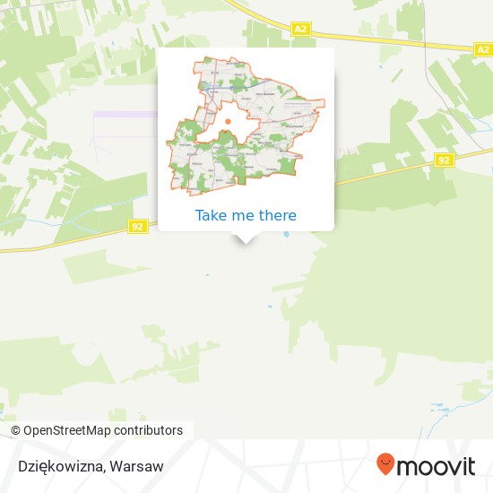 Dziękowizna map