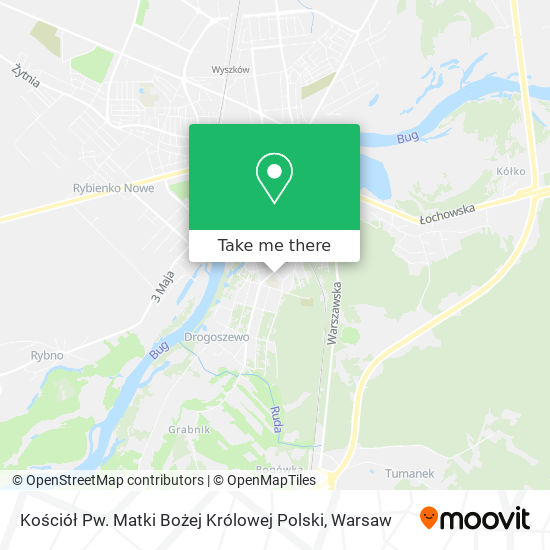 Kościół Pw. Matki Bożej Królowej Polski map