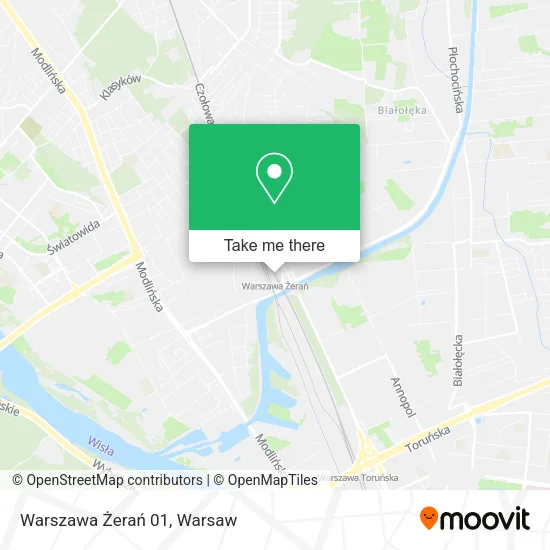 Warszawa Żerań 01 map