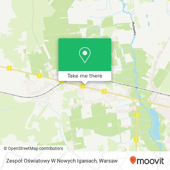 Zespół Oświatowy W Nowych Iganiach map