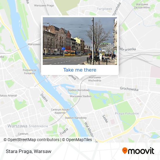 Stara Praga map